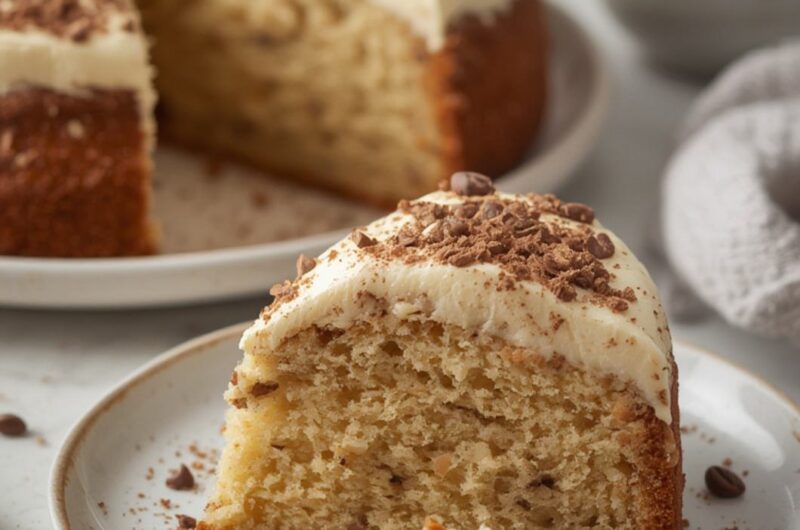 Sour Cream Coffee Cake cooking