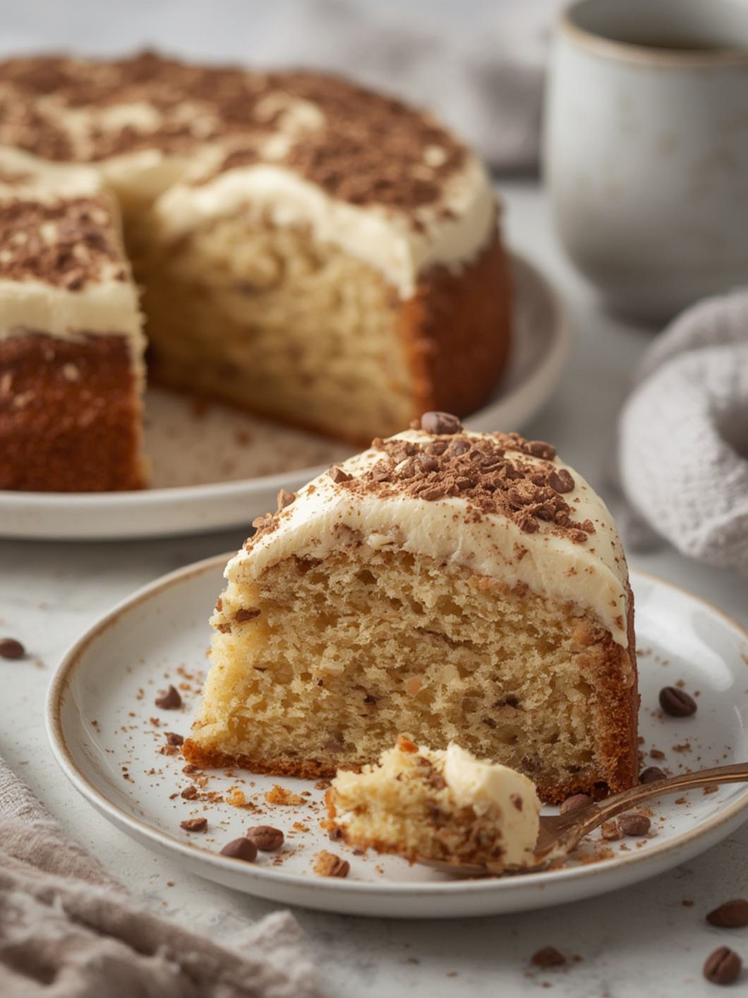 Sour Cream Coffee Cake cooking