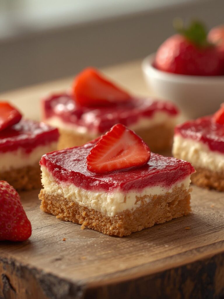 Strawberry Cheesecake Bars