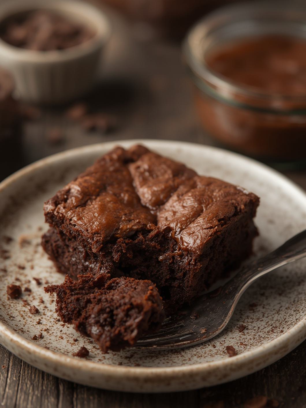 The Baked Brownie cooking