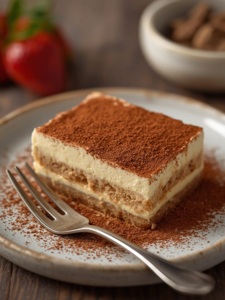 Tiramisu cooking