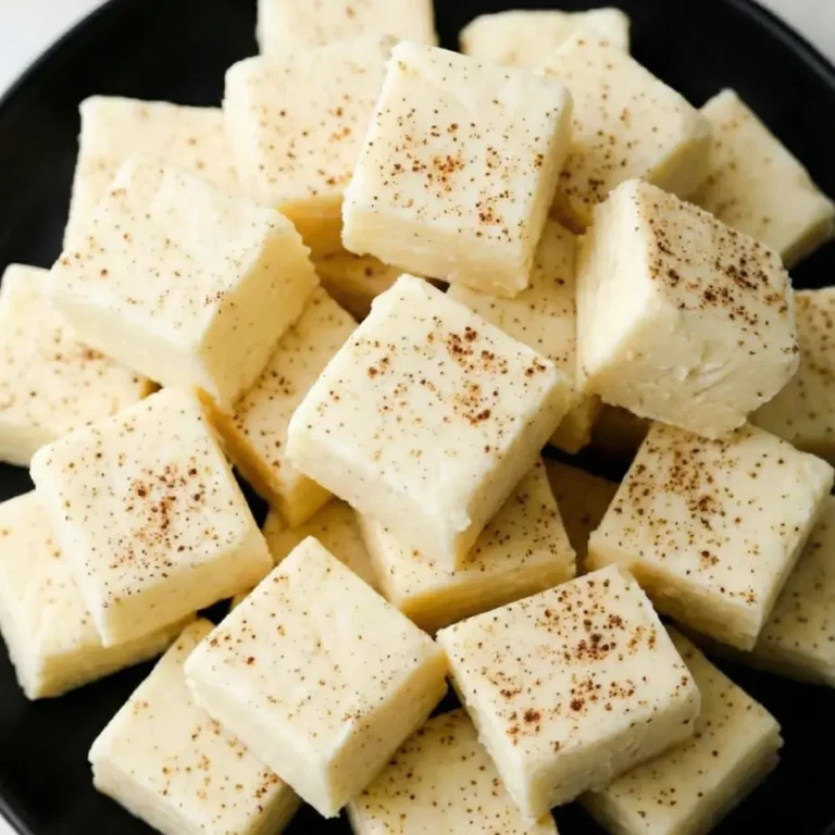 Eggnog Fudge