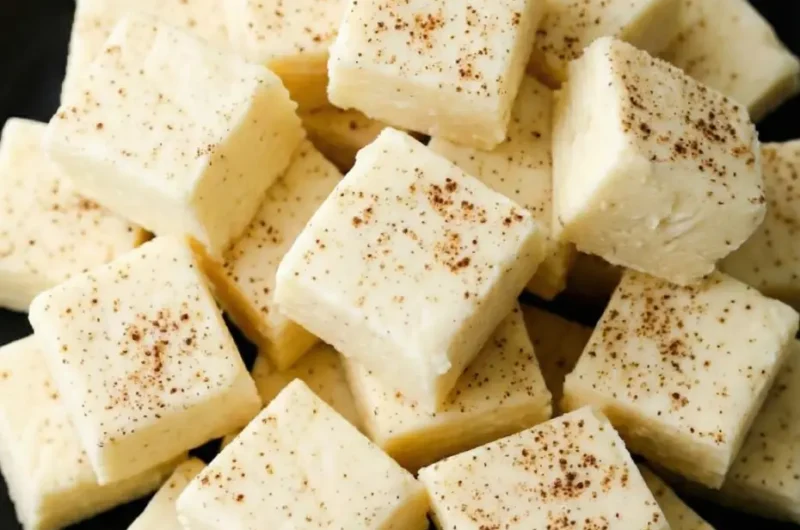 Eggnog Fudge