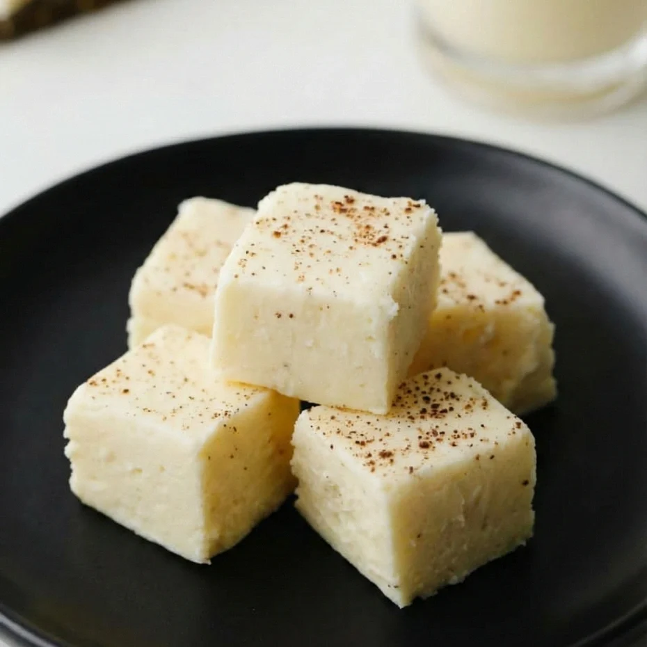 Eggnog Fudge