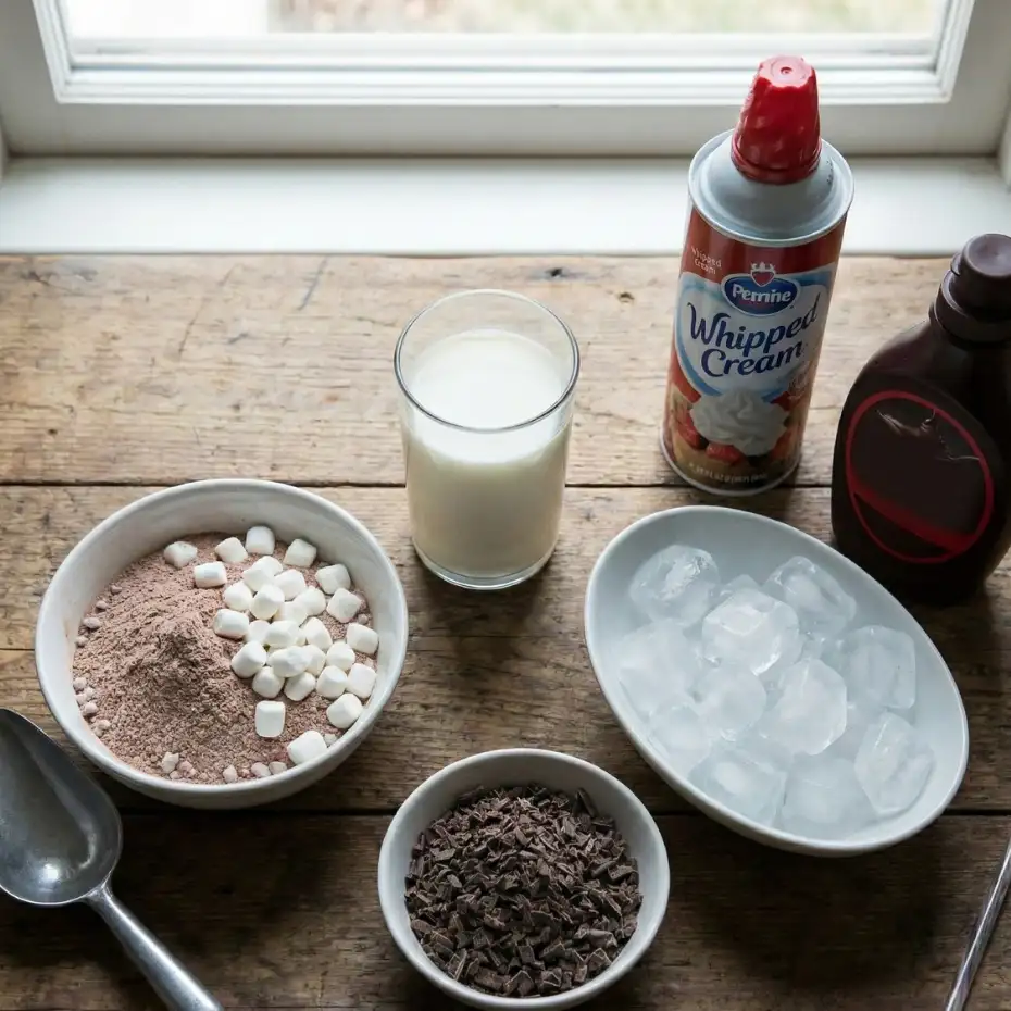 Frozen Hot Chocolate: 5-Minute Recipe