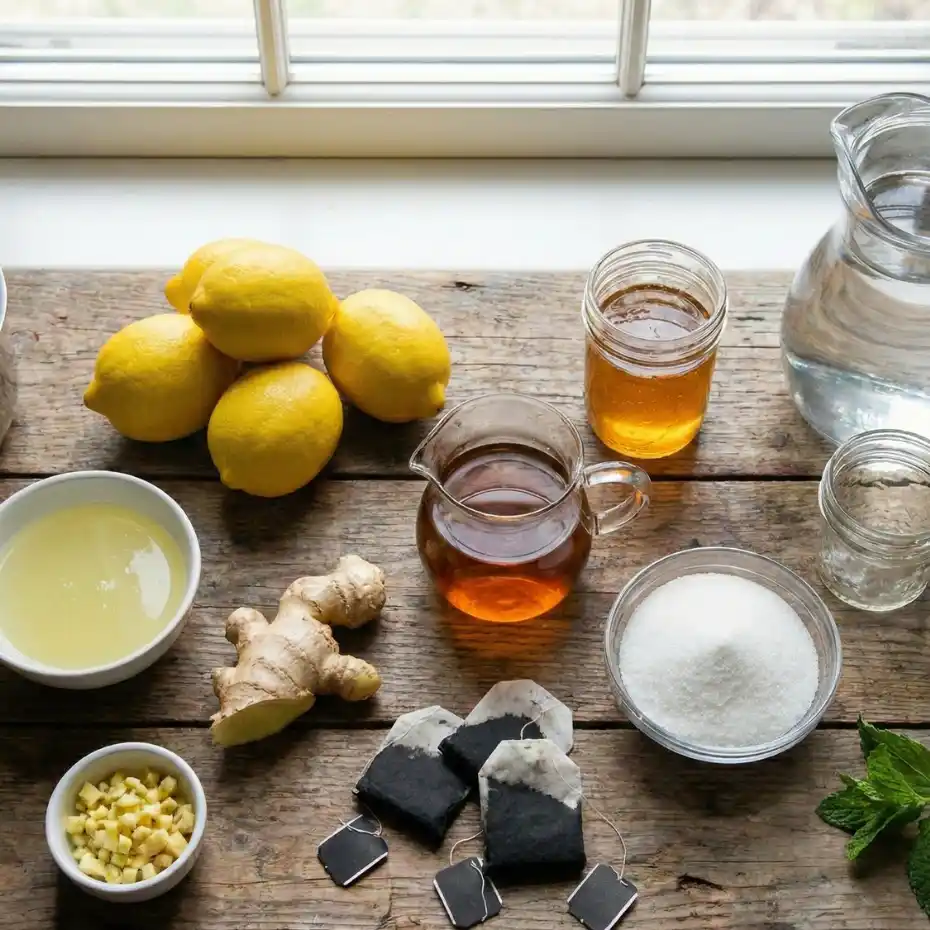 Ginger Tea Lemonade