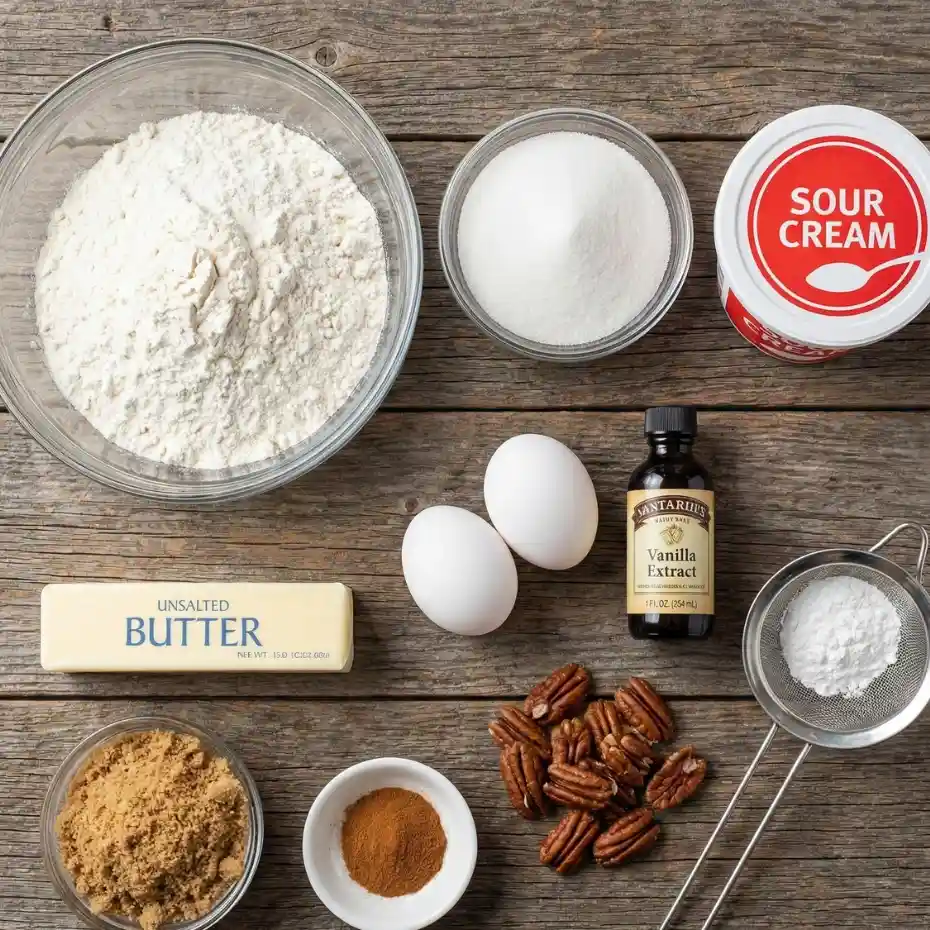 Sour Cream Coffee Cake