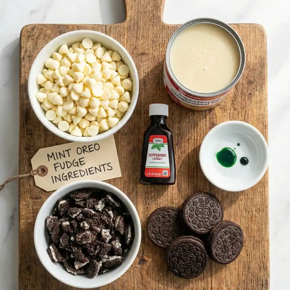 Mint Oreo Fudge