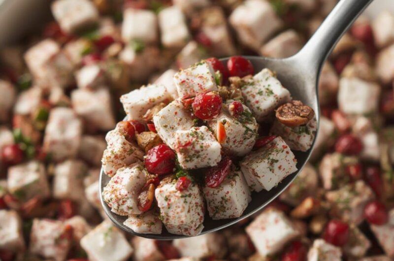 christmas Reindeer Chow cooking