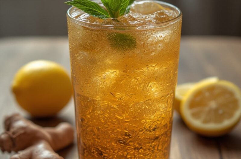 ginger tea lemonade