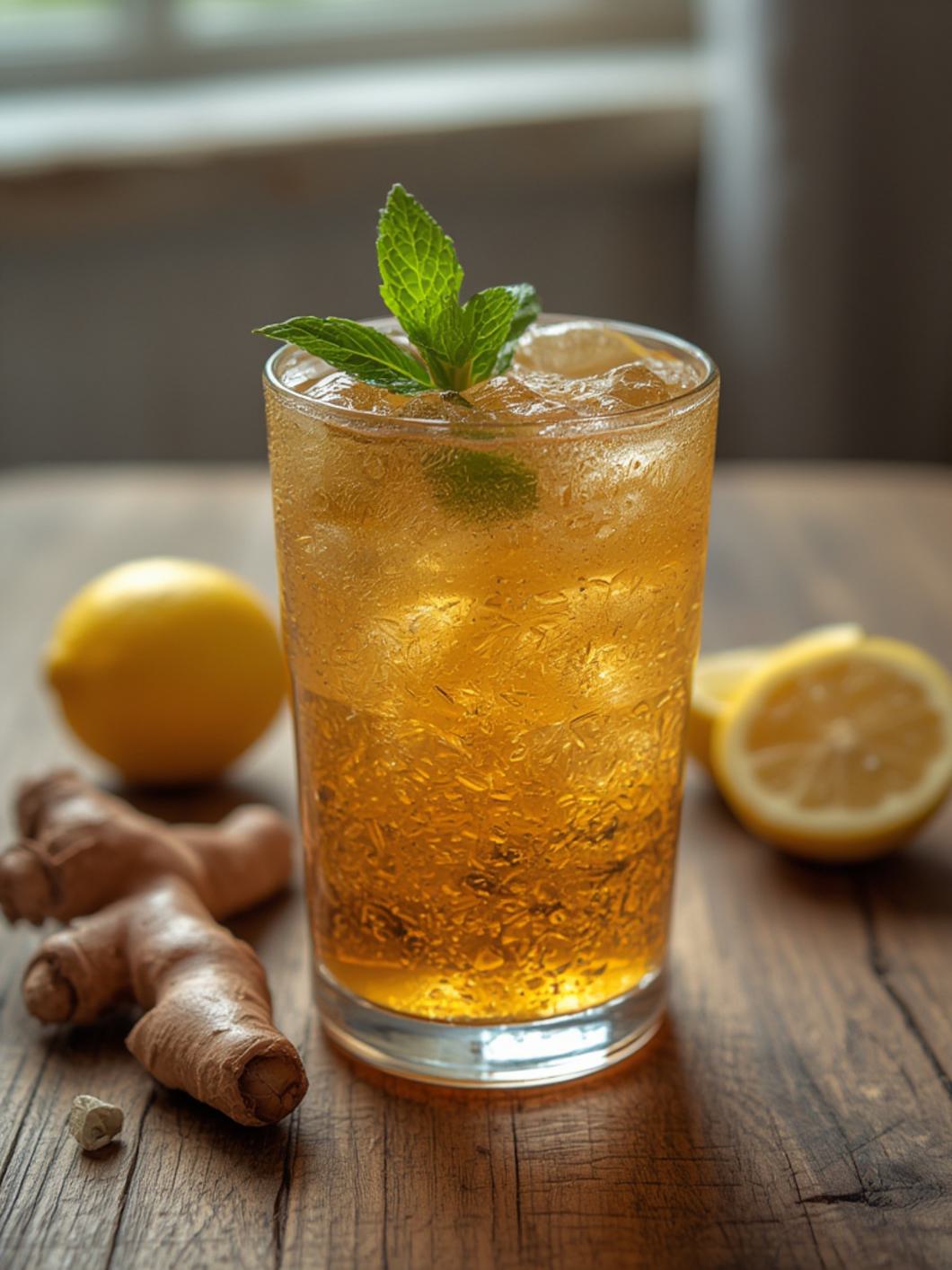 ginger tea lemonade
