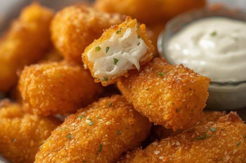 Air Fryer Mozzarella Sticks cooking