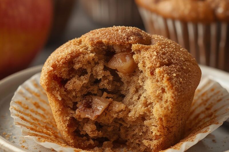 Apple Cinnamon Muffins cooking