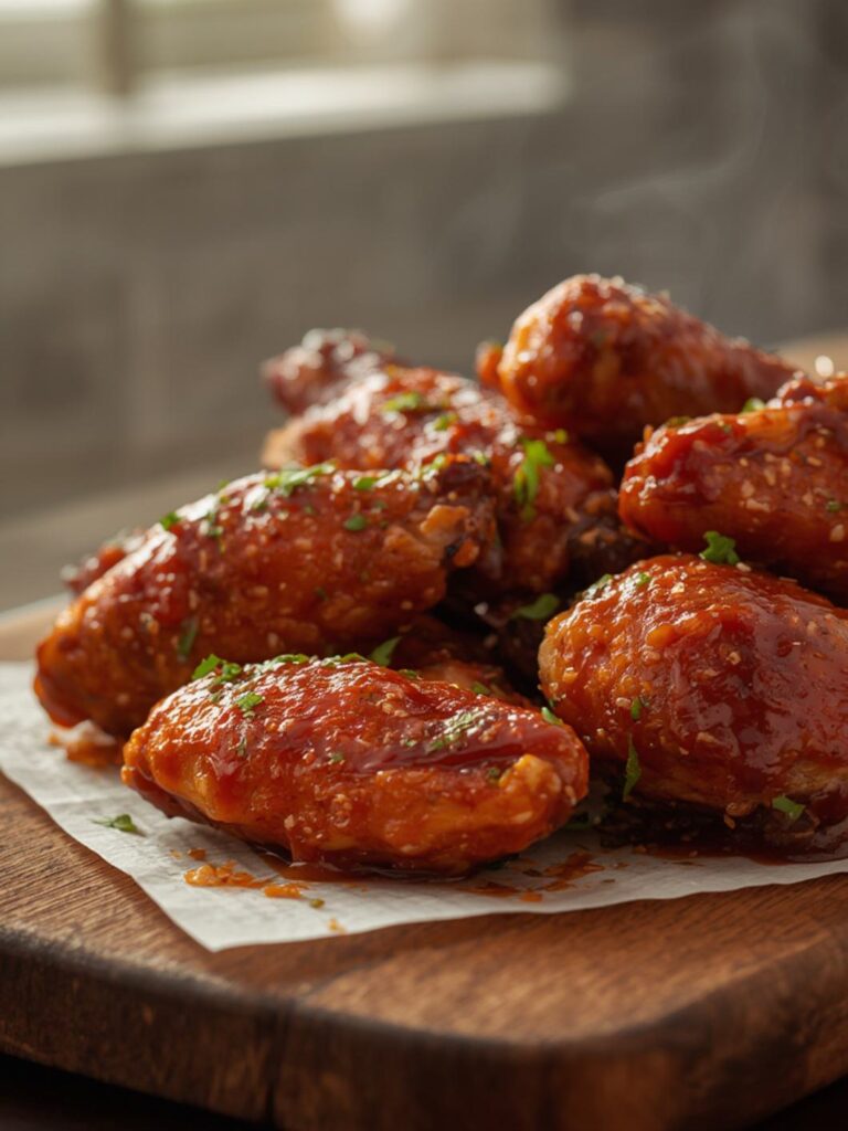 Baked BBQ Chicken Wings