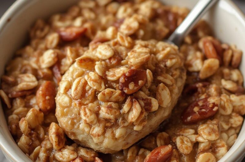 Baked Oatmeal cooking