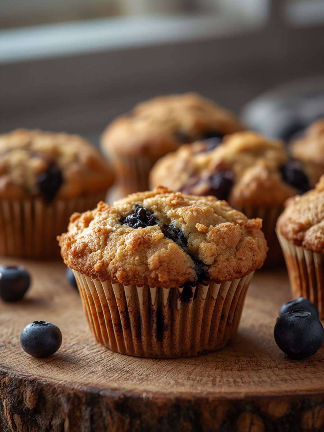 Blueberry Streusel Muffins