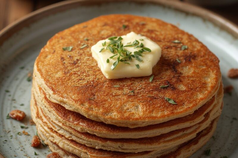 Buckwheat Pancakes cooking