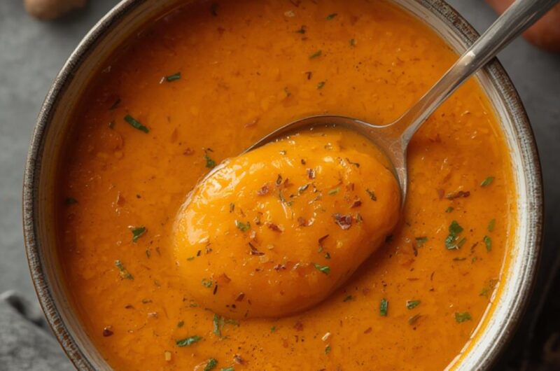 Carrot Ginger Soup cooking