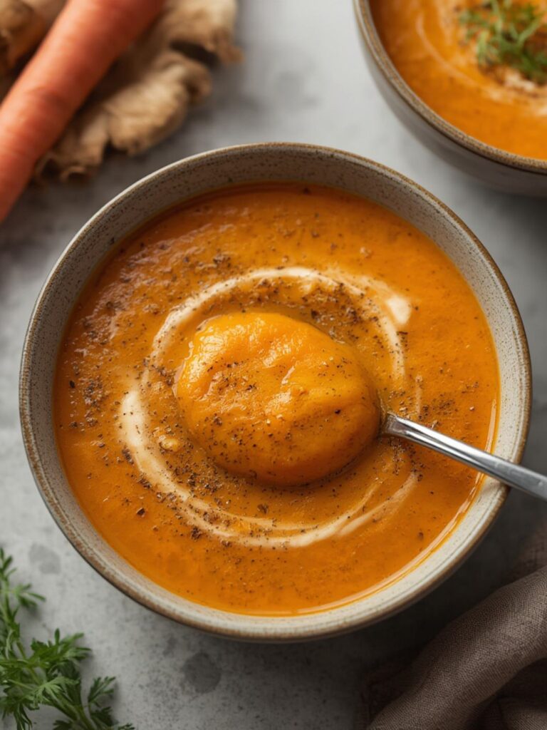 Carrot Ginger Soup cooking