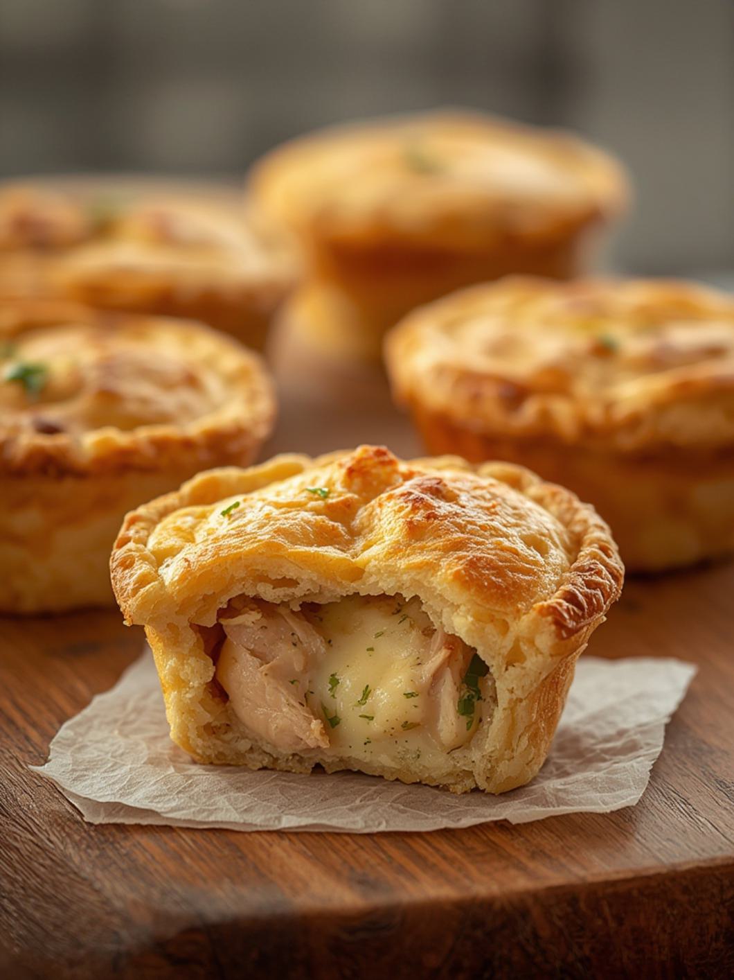 Chicken Pot Pie Hand Pies