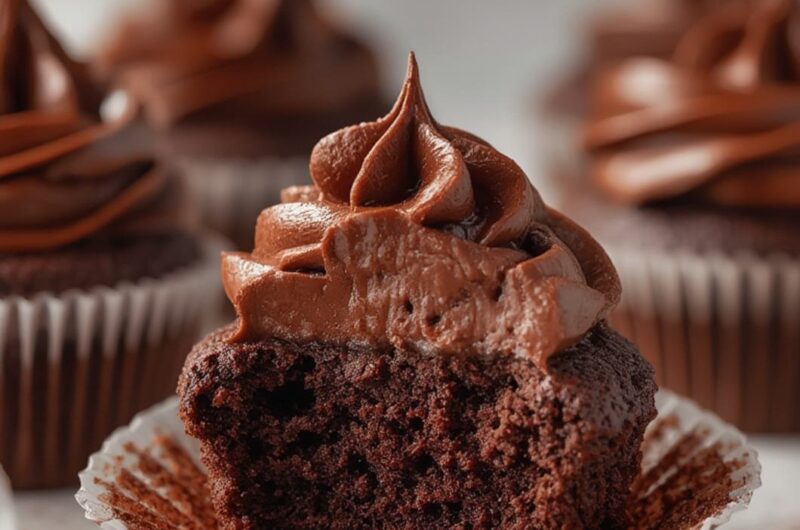 Chocolate Cupcakes cooking