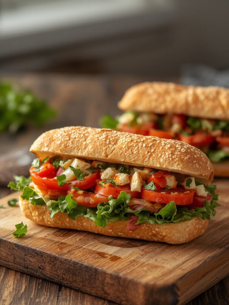 Chopped Italian Sandwich Salad