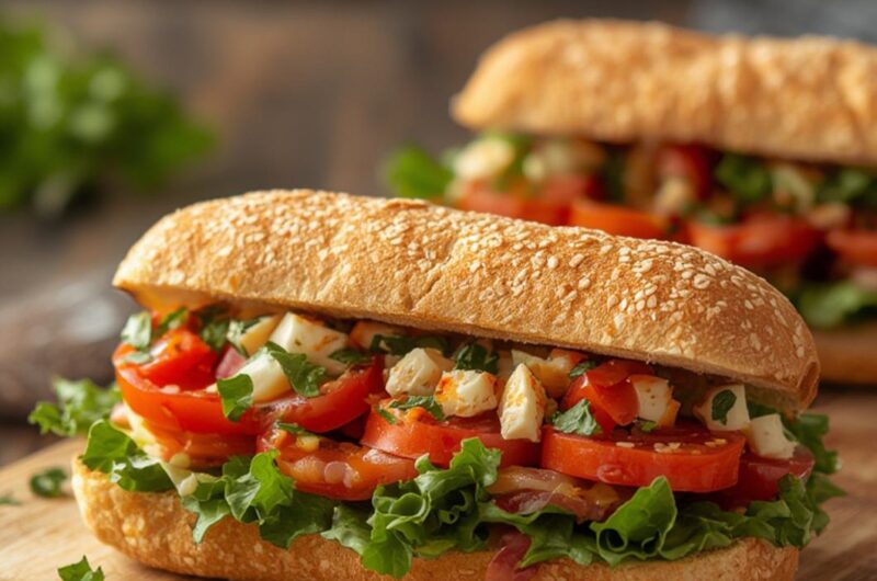 Chopped Italian Sandwich Salad