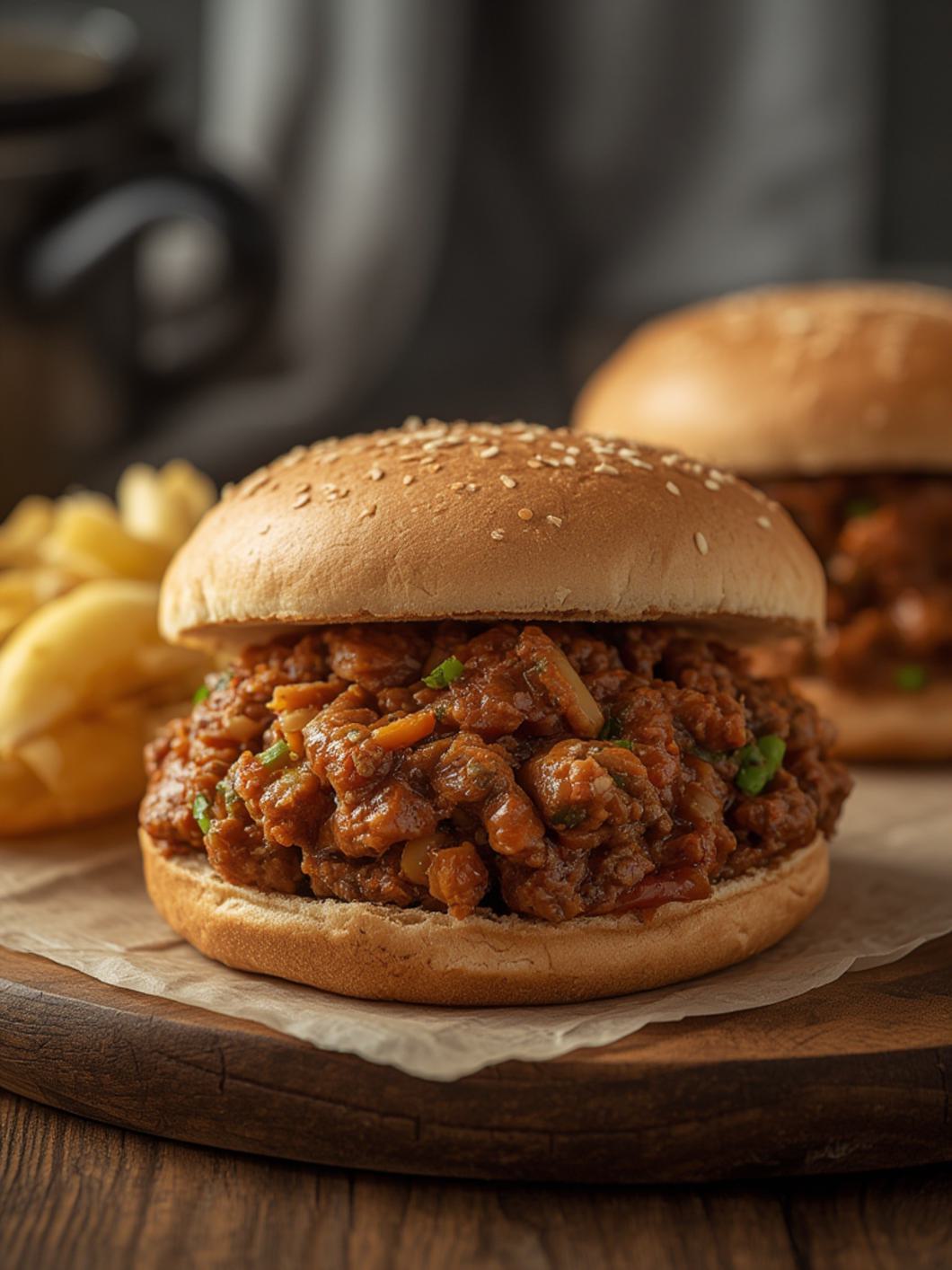 Crock Pot Ground Turkey Sloppy Joes