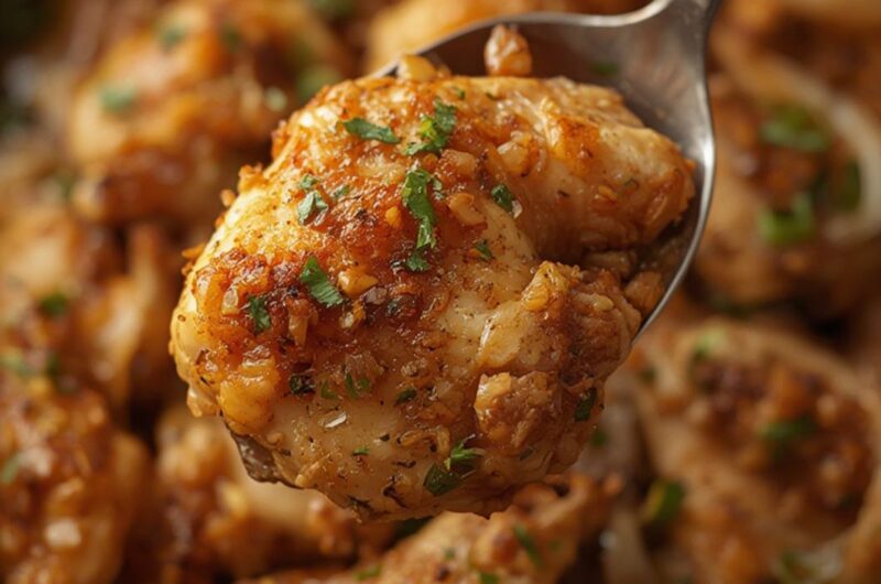 Frence Onion Chicken cooking