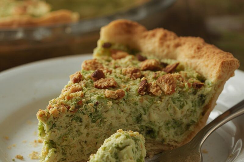 Grasshopper Pie cooking