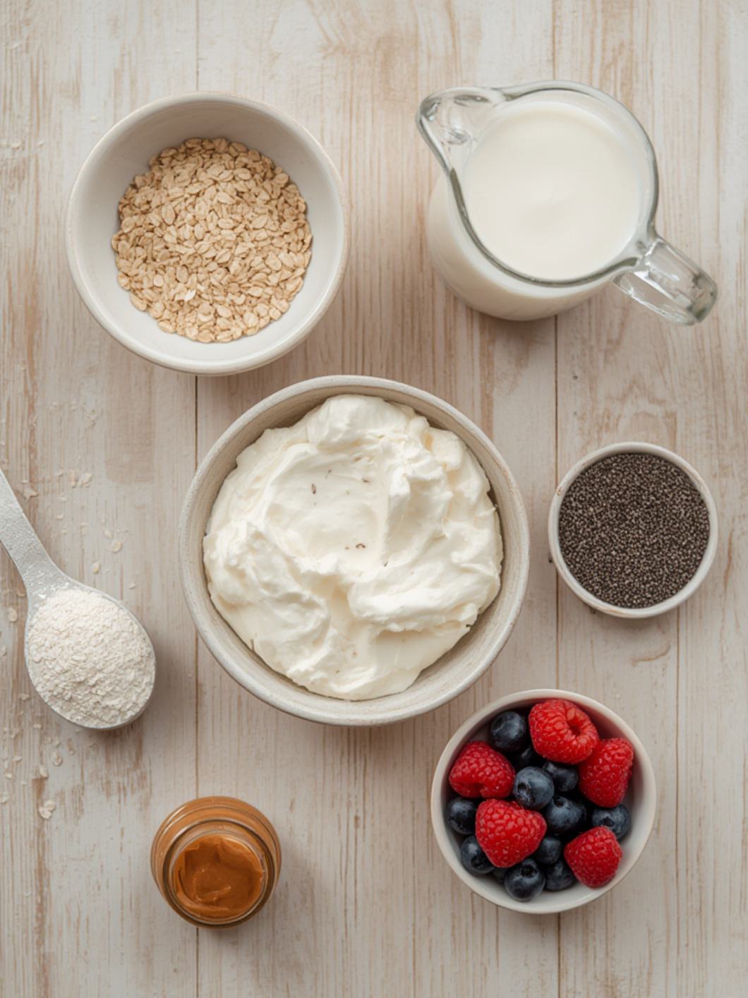 High-Protein Overnight Oats