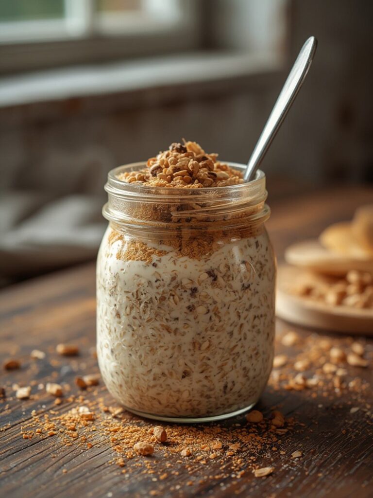 High-Protein Overnight Oats