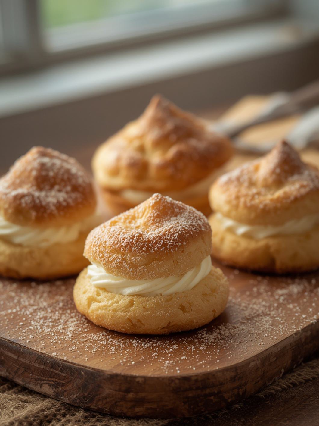 Homemade Cream Puffs