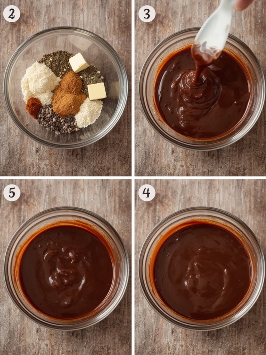Hot Fudge Sauce steps