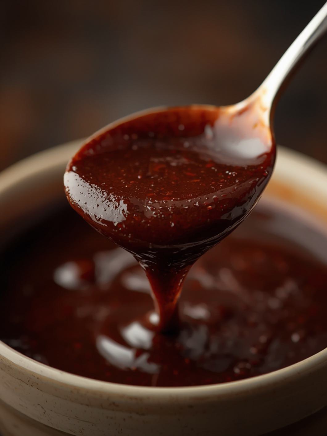 Hot Fudge Sauce cooking