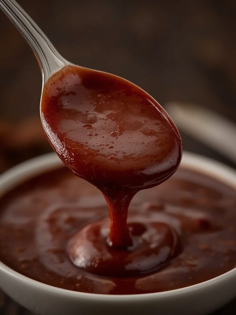 Hot Fudge Sauce cooking
