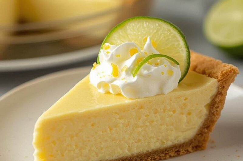 Key Lime Pie cooking