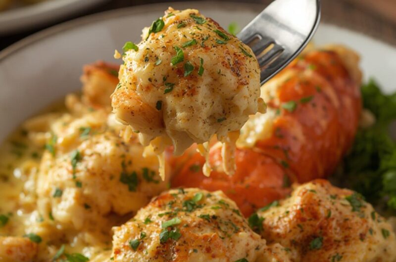 Lobster Thermidor for Two cooking