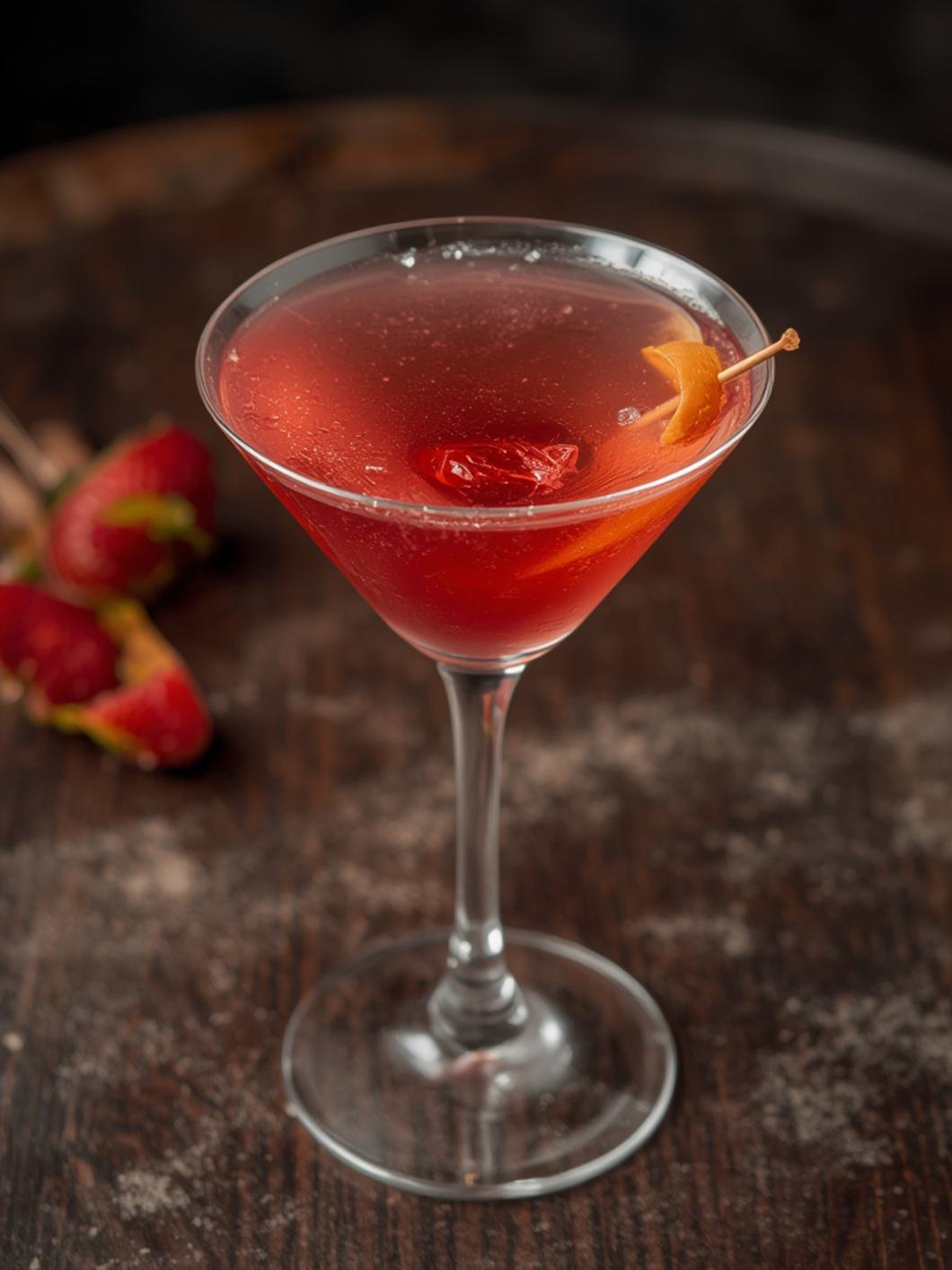 Love Potion Martini cooking