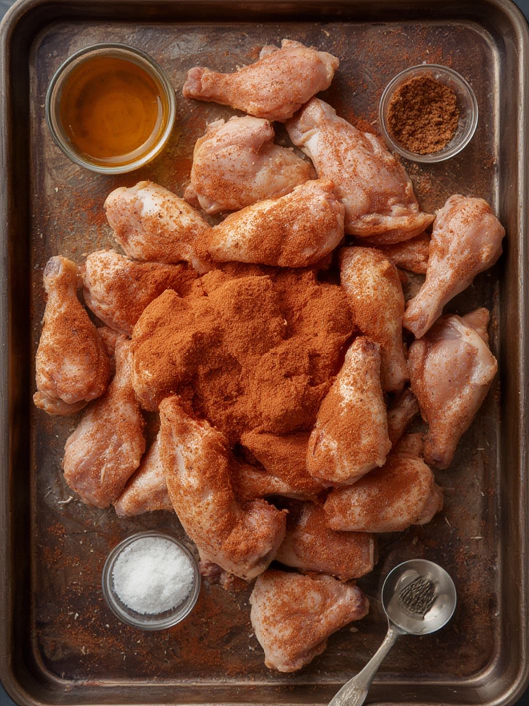 Ingridients for Memphis Barbecue Chicken Wings