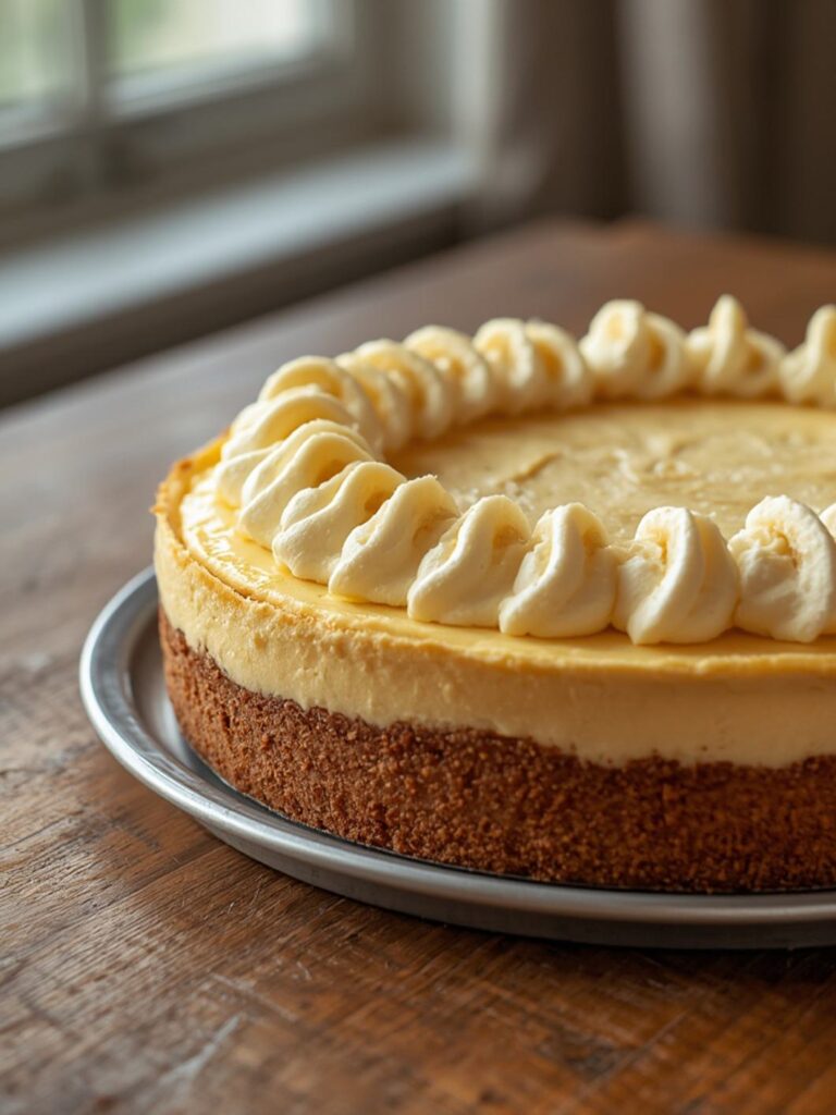 No Bake Banana Cream Pie