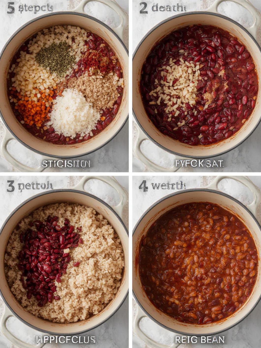 One-Pot Red Beans And Rice steps