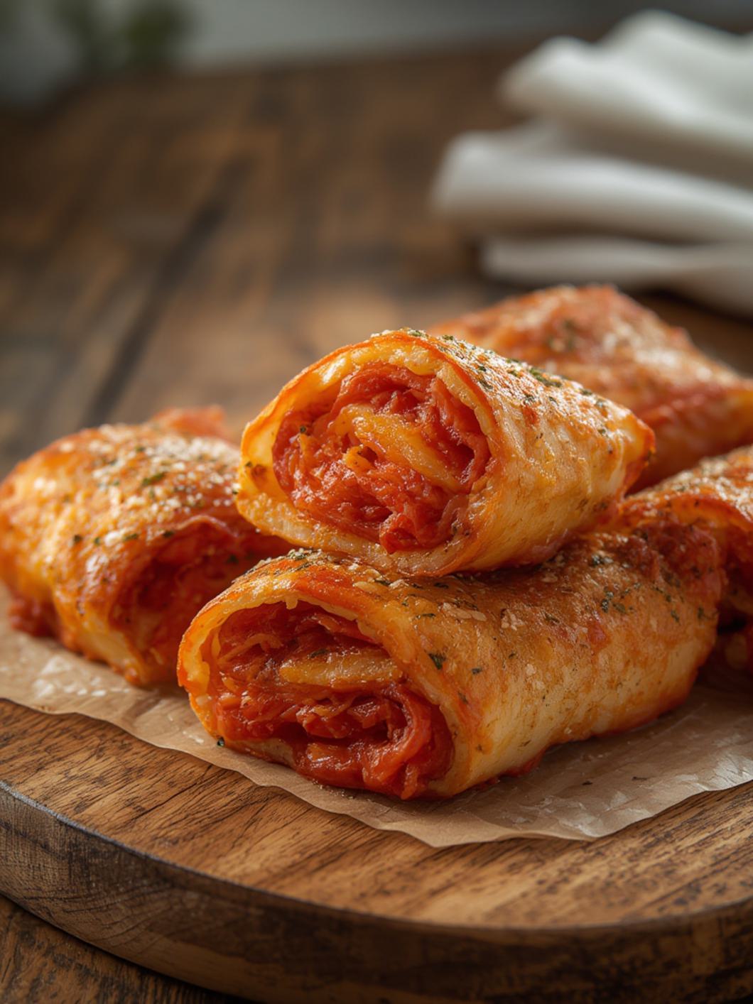 Pepperoni Pizza Rolls