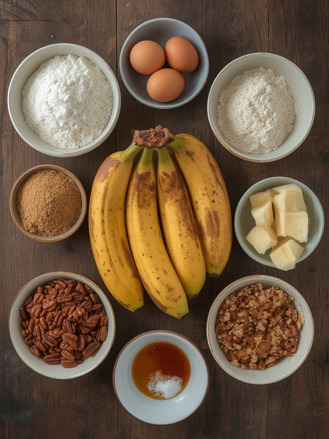 Praline Banana Muffins
