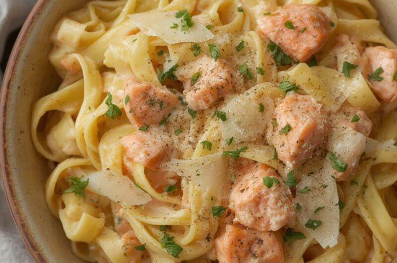 Salmon Alfredo