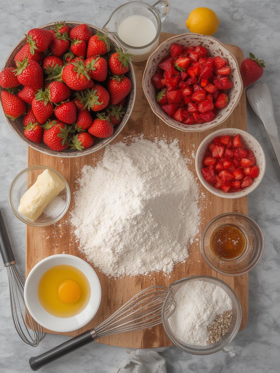 Strawberry Muffins