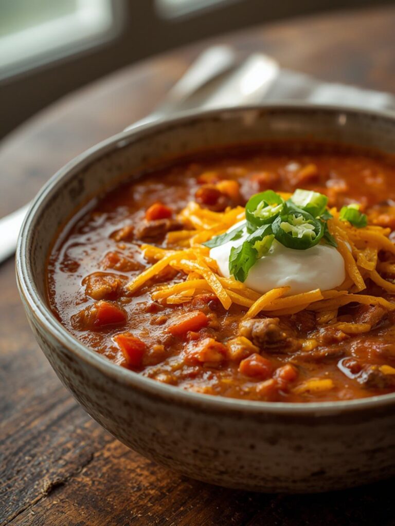 Turkey Chili Taco Soup