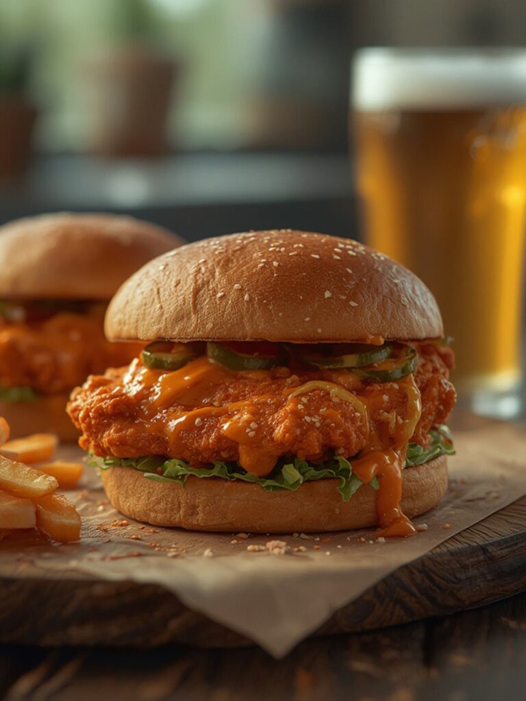 Buffalo Chicken Sandwiches