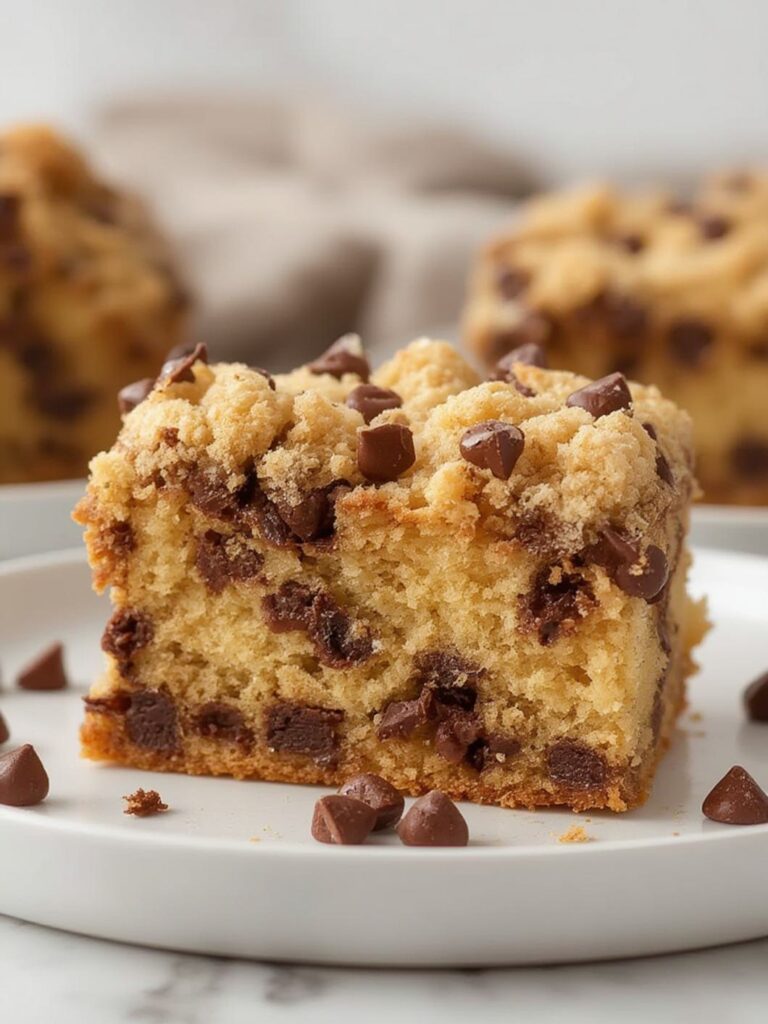 Chocolate Chip Crumb Cake