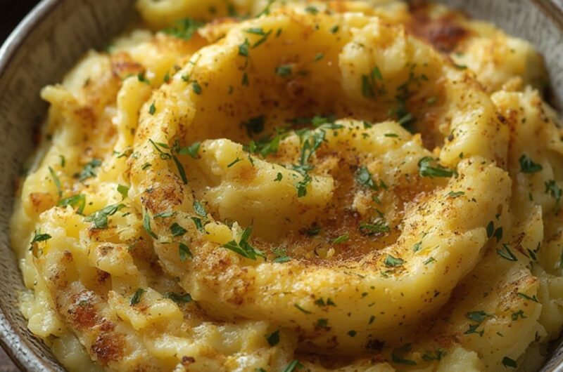 Colcannon Smashed Potatoes cooking